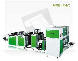 全自动换卷底封有管卷筒袋制袋机(HPR-34C)
