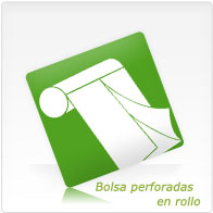 Bolsa perforadas en rollo